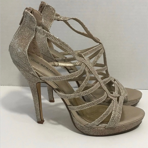 Call it spring evening shoes 8 gold - Picture 4 of 9